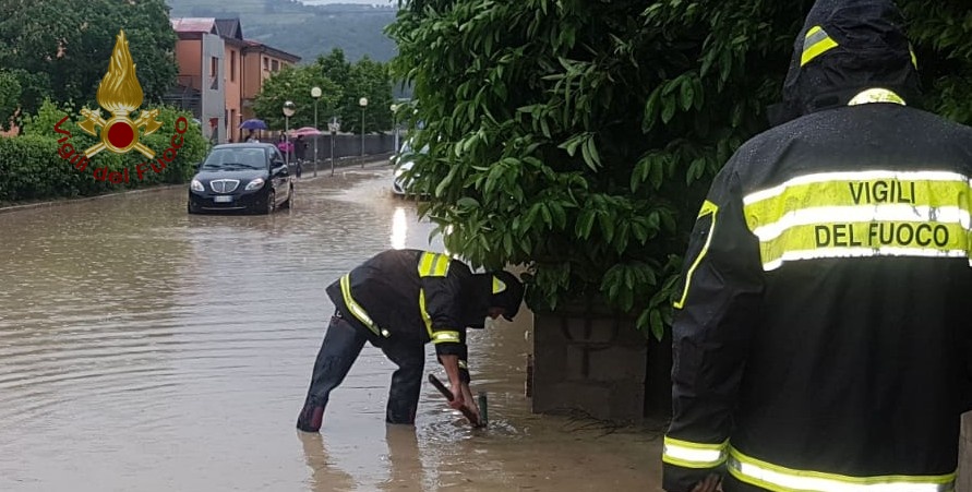 Allagamenti a Mantignana