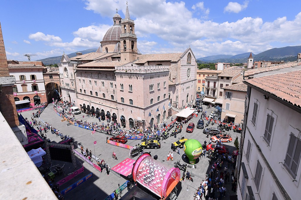 Il Giro d'Italia a Foligno