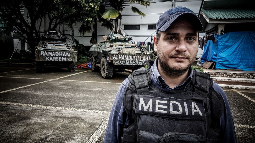 Il reporter perugino Fabio Polese