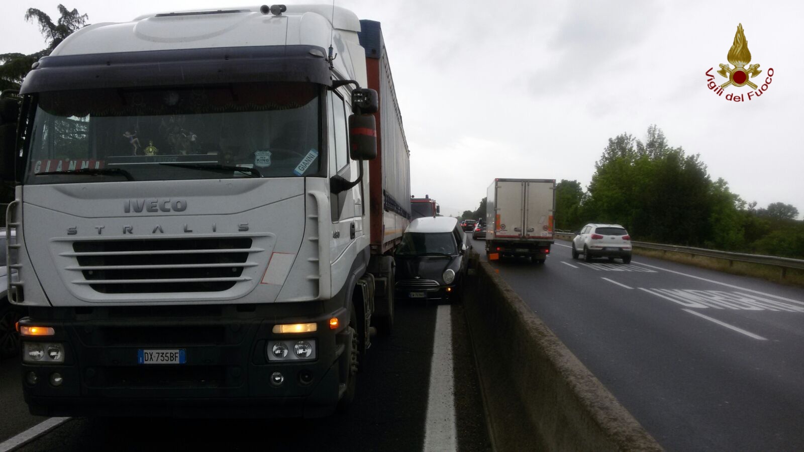 L'incidente a Bastia