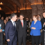 Angela Merkel ad Assisi (foto redazione sanfrancesco.org)