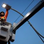 Lavori illuminazione pubblica e lampioni