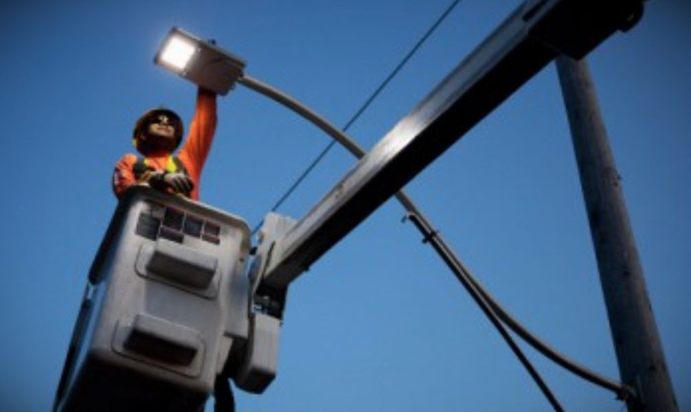 Lavori illuminazione pubblica e lampioni