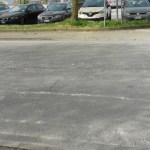 Via Cestellini a Perugia, strisce pedonali scomparse