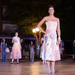 "La donna" di Simona Costa, opera premiata con la fascia di Miss Tela dipinta. (foto Puzzle wedding events) - ©RIPRODUZIONE RISERVATA