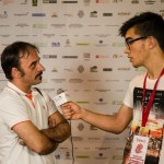 Gabriele Ripandelli (a destra) al TRAME.Festivale