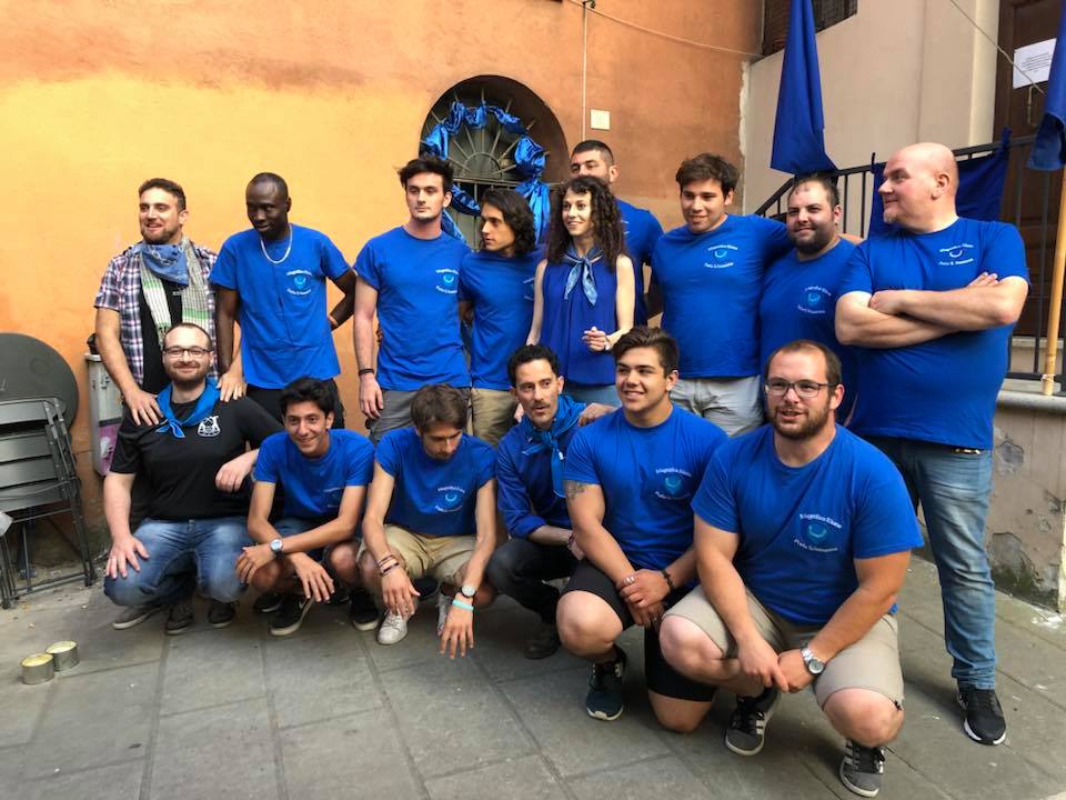 Gli atleti di Porta Santa Susanna