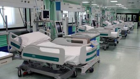 Il reparto Rianimazione dell'ospedale di Perugia