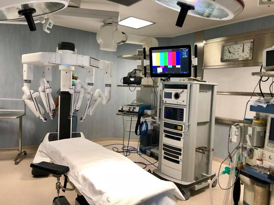 Il super robot in ospedale a Spoleto