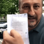 Mauro Casciari con la multa