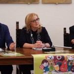 Da sinistra, Sergio Mercuri, Cristiana Casaioli, Fabrizio Stazi