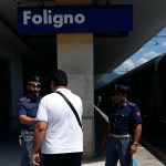La polizia ferroviaria di Foligno