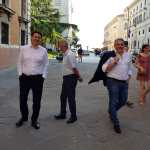 Barberini, Bocci e Brega (foto Pasquale Punzi) - ©RIPRODUZIONE RISERVATA
