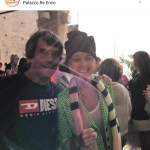 Nadia Toffa a Bologna (foto Instagram)