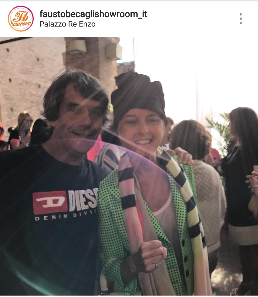 Nadia Toffa a Bologna (foto Instagram)