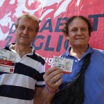 I primi abbonati (foto Settonce, ©RIPRODUZIONE RISERVATA)