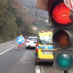 Senso unico alternato, con semaforo, causa lavori. Rerpertorio