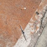 La foto scattata dalla giovane madre alla siringa trovata a terra