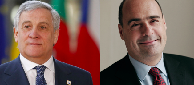 Tajani e Zingaretti