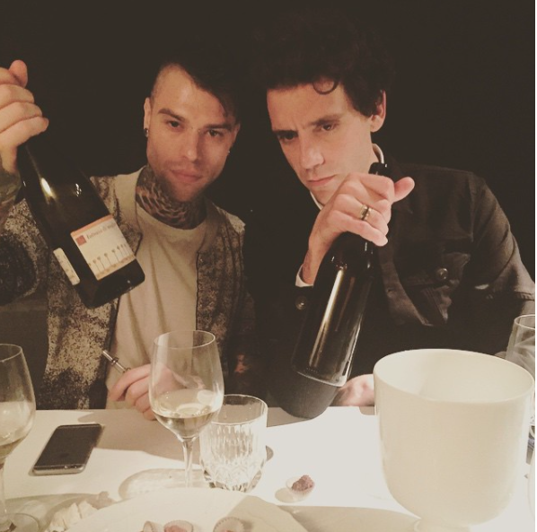 Fedez e Mika ai tempi di X-Factor (foto Instagram)