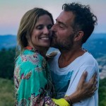 Filippa Lagerback e Daniele Bossari (foto Instagram)