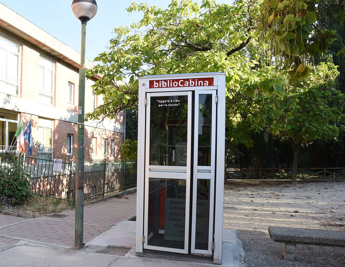 La Bibliocabina (foto Settonce, ©RIPRODUZIONE RISERVATA)