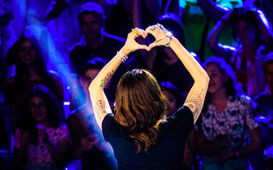 Asia Argento a X Factor (foto Instagram)