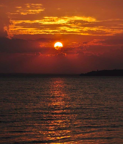 Il lago Trasimeno in uno scatto di Nicoletta Scortichini