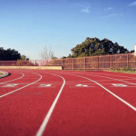 La nuova pista di atletica del Santa Giuliana a Perugia in uno scatto di @elleciu su Instagram