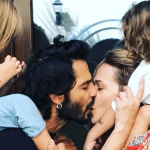 Laura Chiatti e Marco Bocci con i figli (foto Instagram)