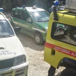 L'intervento del soccorso alpino e dei carabinieri forestali