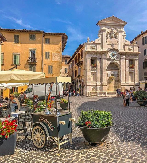 Spoleto in uno scatto di @bertuc su Instagram