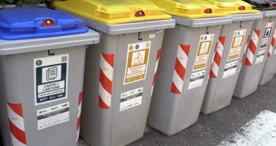 Cassonetti raccolta differenziata