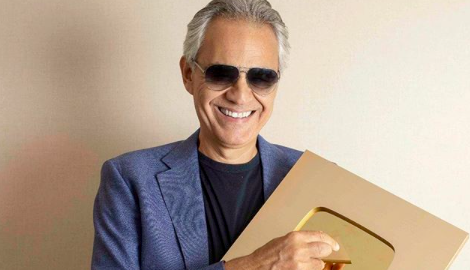 Andrea Bocelli (foto Instagram)