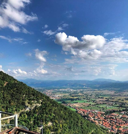 Gubbio in uno scatto di @arianna.tirico su Instagram