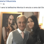 Il post dell'Osteria Il Musicista su facebook