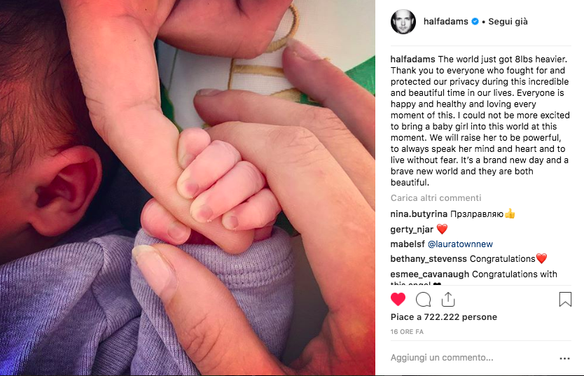 Il post di Patrick J. Adams su Instagram