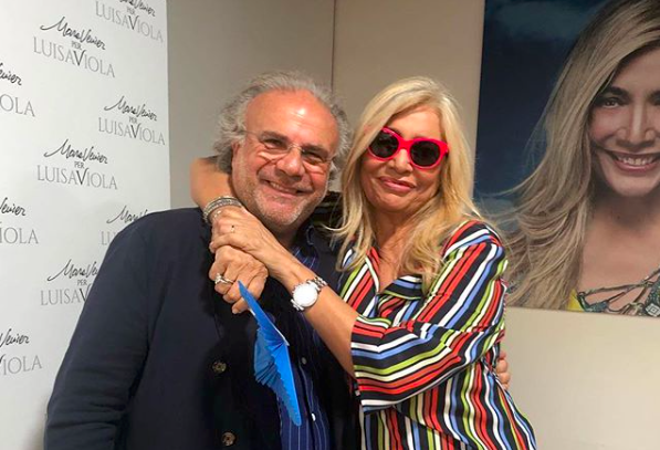 Jerry Calà e Maria Venier (foto Instagram)