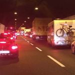 Incidente in galleria. Traffico