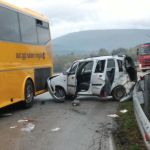 Foligno, sbandano allo svincolo: due suore trasportate in ospedale