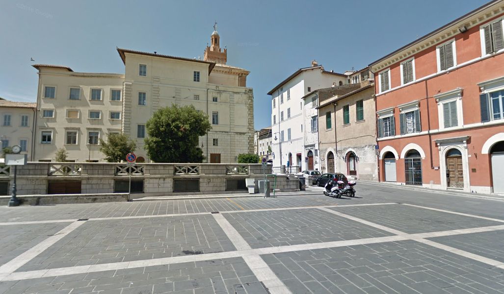 Piazza Matteotti a Foligno