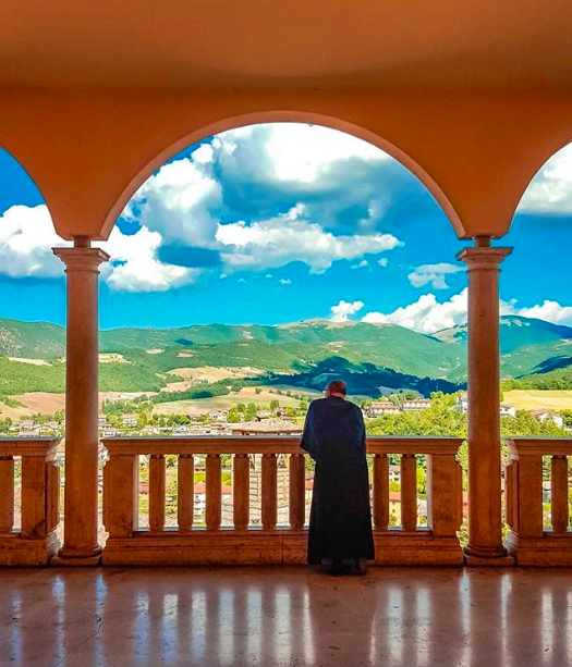 Cascia in uno scatto di @marco_argentati su Instagram