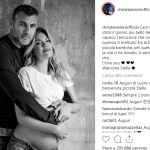 Cristian Vieri e Costanza Caracciolo (foto Instagram)
