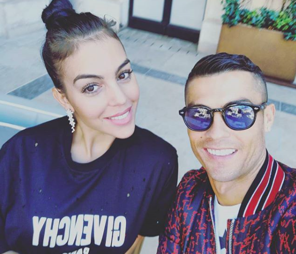 Cristiano Ronaldo e Georgina Rodriguez (foto Instagram)