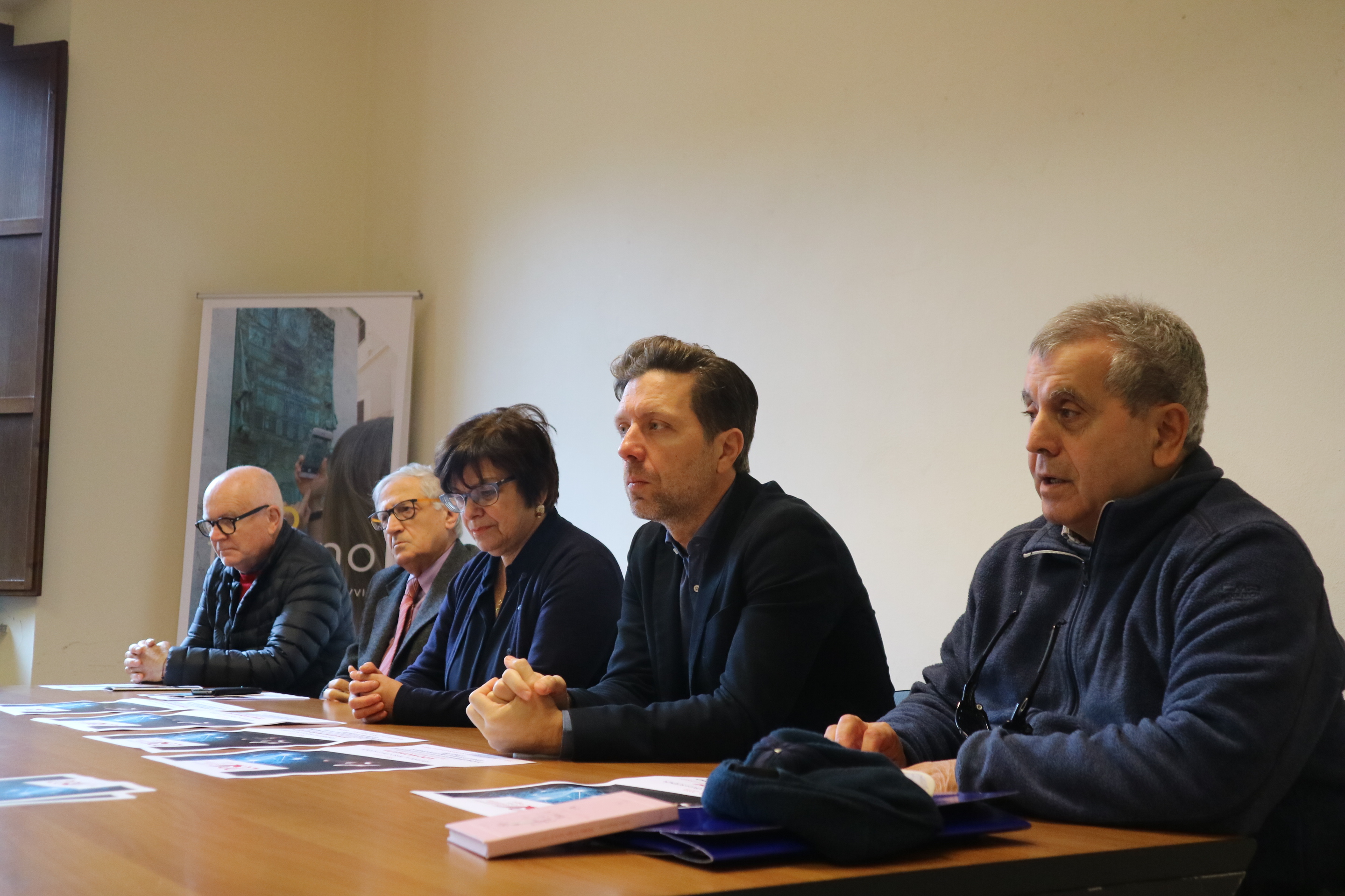 Da sinistra Morici, Renzini, Barbetti, Patriarchi, Mingarelli
