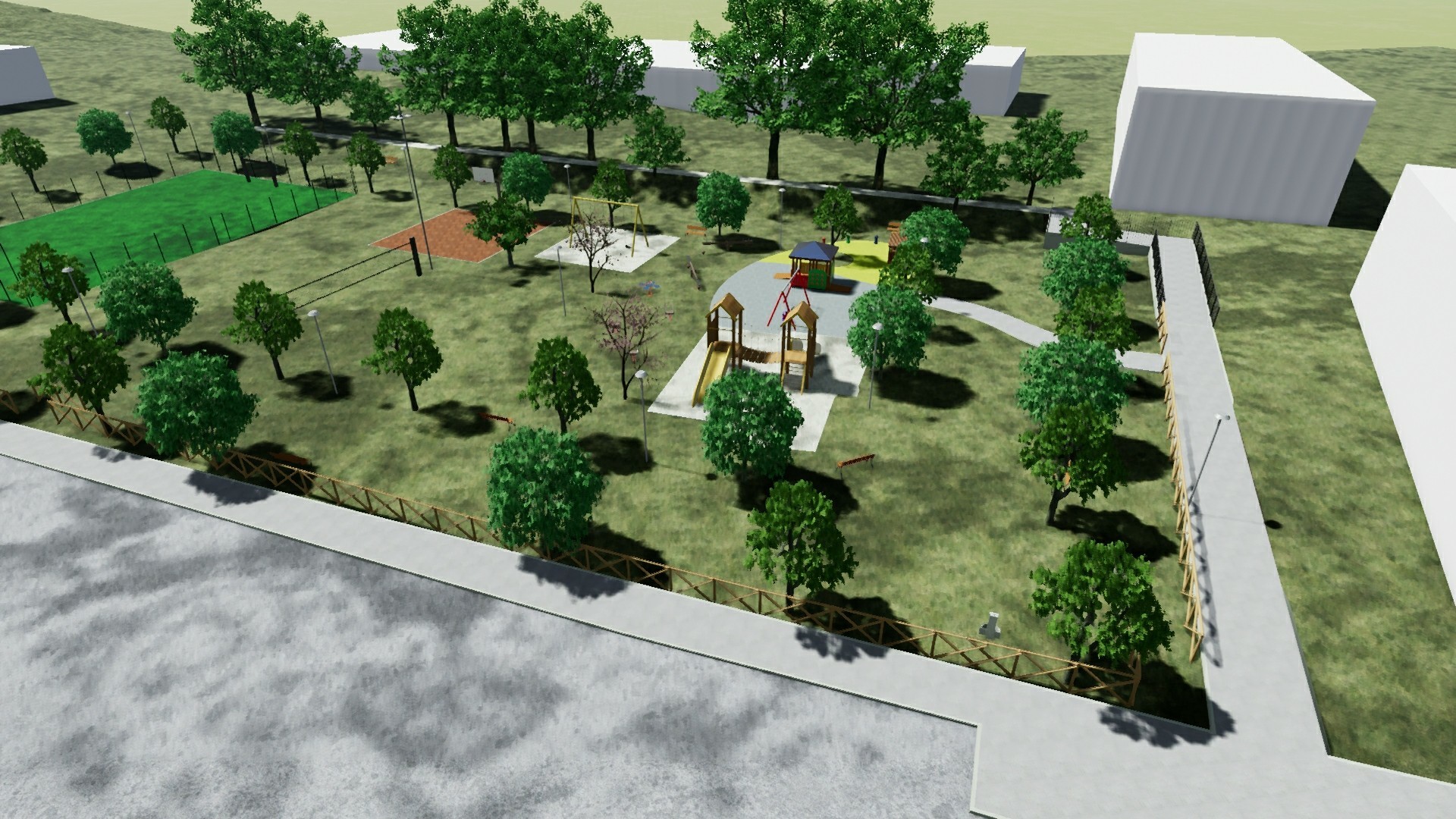 Il parco Falcone Borsellino