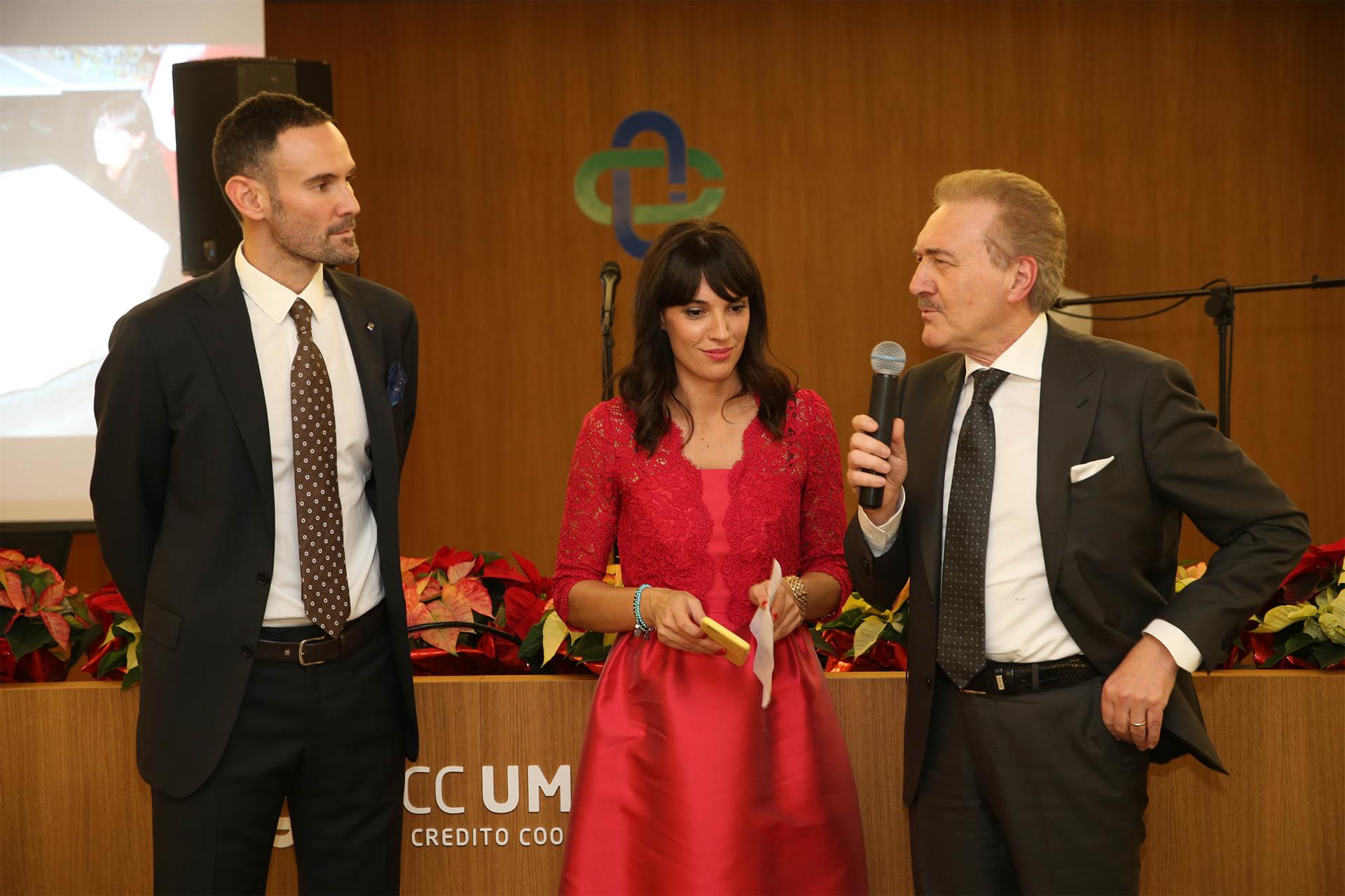 Jack Sintini e Alessia Minniti con Marcello Morlandi