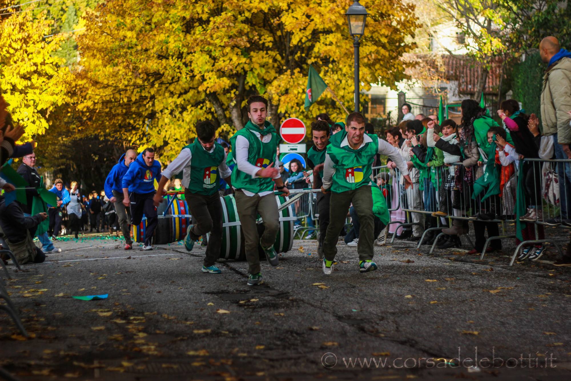 La Corsa delle botti a Costacciaro