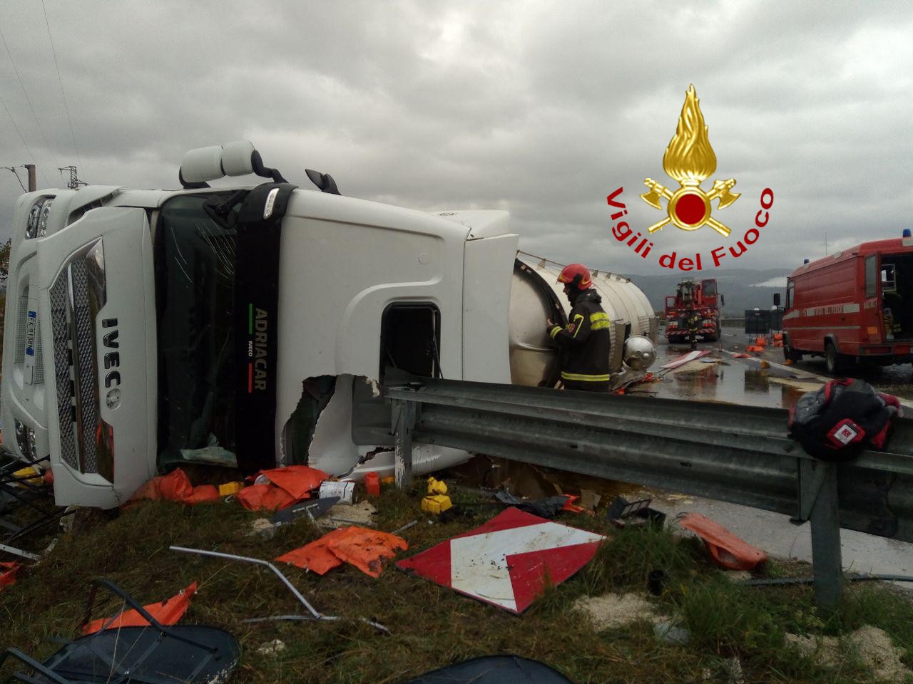 La cisterna ribaltata