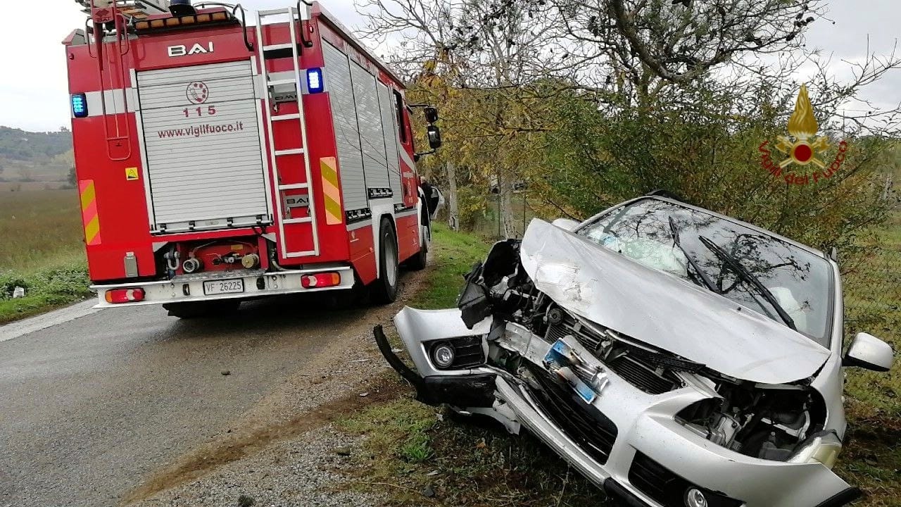 L'incidente a Solomeo